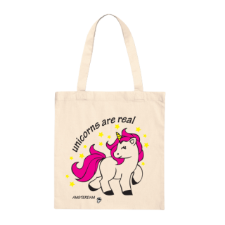 Unicorns Are Real pink unicorn light tote bag Unicorns Are Real pink unicorn light tote bag