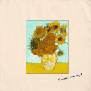 Van Gogh Sunflower light tote bag